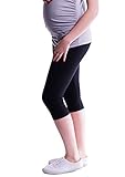 Mija - Oasi - Gute Qualität Umstandsleggings für Schwangere Capri 3/4 Leggings / Hose 3082