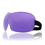 Pratique Handy Haute Qualité Voyage 3D Masque Pour Les Yeux Dormir Doux Rembourré Couverture D'ombre Reste Détendre Dormir Bandeau