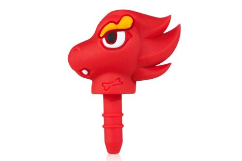 Preisvergleich Produktbild Bone Earphone Cap Dragon Rot