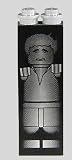 LEGO STAR WARS - MINIFIGUR HAN SOLO IN CARBONIT / KARBONIT - sehr selten !! - Star Wars