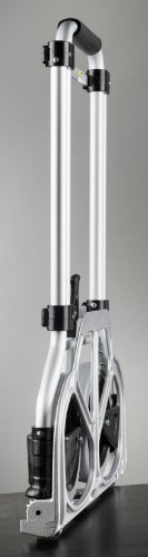 WENKO 8074500 Transportkarren Slim Alu – zusammenklappbar, Aluminium, 50 x 102 x 47 cm, Silber - 2