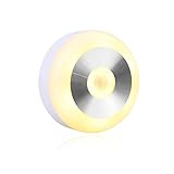 SOFT LIGHT DESGIN: Utilizzare lampadine di prima qualità di alta qualità, luce calda 3000k, luminosità a 50 flussi, luce uniforme, morbida e non abbagliante, non influenza la famiglia che dorme, protegge i bambini, gli occhi dei bambini