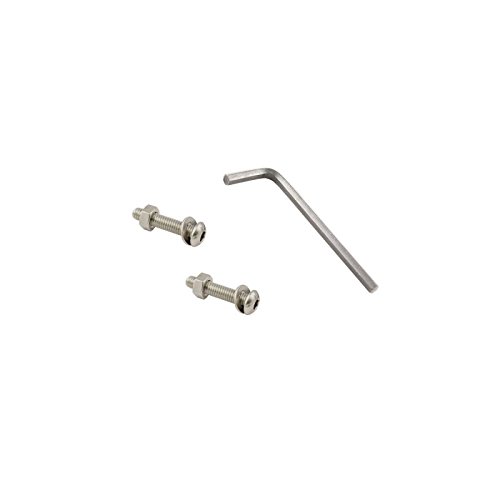 Lantelme Edelstahl Bad Handtuch Halter / Reling aus Vollmaterial 2. Wahl - 4