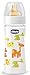 CHICCO BABY NATURE GLASS LATEX FEEDING BOTTLE 240ml BPA 0%