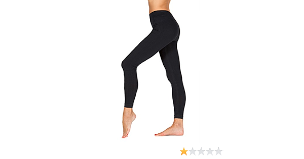 Emana Leggings Nero Coprente Tecnologia Infrarossi Anti Cellulite Oeko Tex  Standard 100 : Amazon.it