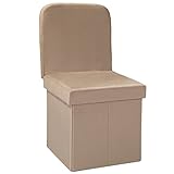 Organiza tus espacios: la otomana proporciona hasta 40 L de espacio de almacenamiento para periódicos, juguetes, mantas, almohadas, hilos, etc. Se puede utilizar como organizadores de secado solar, taburetes, sillas, taburetes de tocador y taburetes de mesa de café.