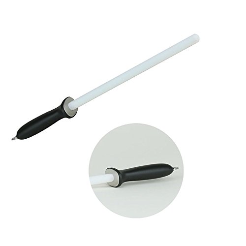 Messerschaerfer Rod – TAIDEA Keramik Wetzstahl Messerschaerfer Rod Sticks mit 12″ ABS Handgriff - 2