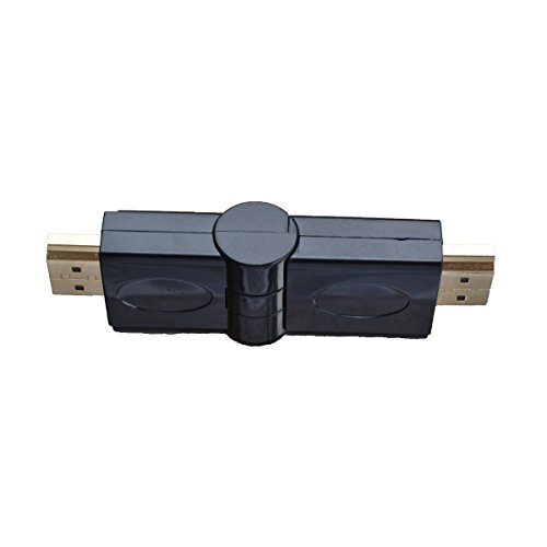HDMI Stecker auf Buchse 360 Grad drehbar und neigbar drehbar Adapter Winkel - 4