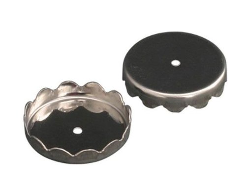 Wenko 4409030100 Ersatzhalter für Magnetseifenhalter Metall, 2-er Set, silber