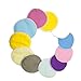 Produktbild mxdmai Organic Bamboo Wiederverwendbare waschbare Stilleinlagen für Baby-Fütterung Stillen Wiederverwendbare Stilleinlagen 4pcs Gelegentliche Farbe