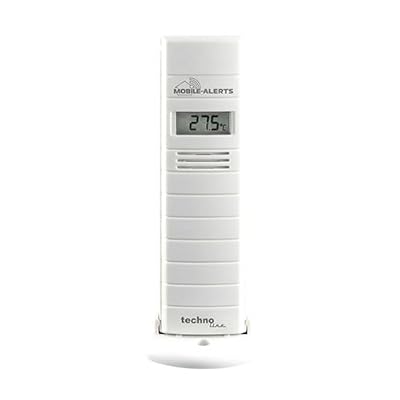 Technoline MA 10200 Mobile Alerts Capteur de température et d'humidité, blanc