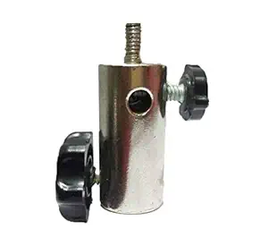 VIBLITZ Steel Adapter with 1/4 Screw, Umbrella Holder for Light Stand