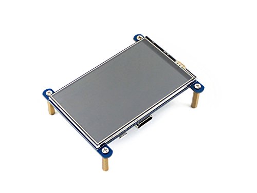 Waveshare 4inch HDMI LCD Resistive Touch Screen 800x480 High Resolution HDMI interface IPS Screen Designed for Raspberry Pi 3 B 2B B   B