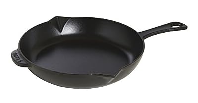 Staub 40510-617-0 Poêle avec Manche Fonte Noir Mat 26 cm
