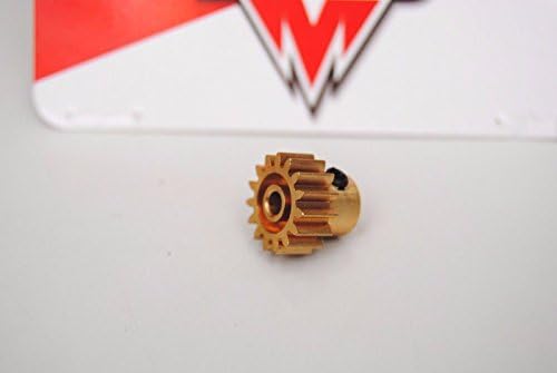 Himoto #11170 0.8 Module Motor Gear (15T) 1P for Himoto Katana