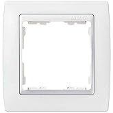 CABLEPELADO Compact frame for 1 Simon 82 elements | Frame with 1 elements and racks | &lrm;82610-30 | Suitable for surface and re