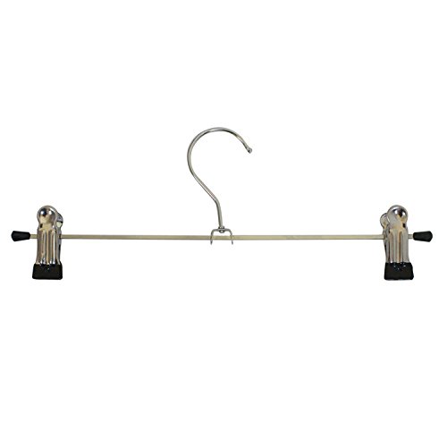 10 X Hosenspanner Hosenbügel aus Metall mit Klammern ca. 28cm (10 Stück) - 4