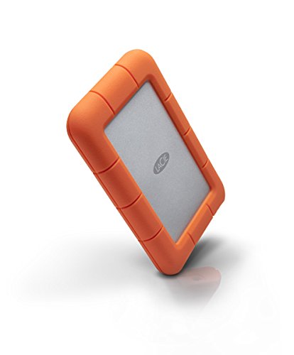 LaCie Rugged Mini - Disco Duro Externo portátil para Mac y PC 1 TB (USB 3.0, 2.5')