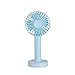 Produktbild WXIN Ventilator Mini Wiederaufladbare Student Office Desktop, Kleiner Desktop Viertel Usb-Handheld Mit Einem Kleinen Elektrischen Lüfter/Blau