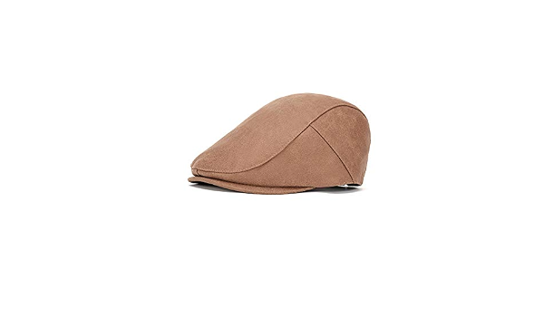 geiqianjiumai Nuovo Cappello Cappello da Uomo Giovane Cappello da Uomo  Elegante Cappello da Regista Moda Casual Onda Marrone Grande Regolabile  59-61cm : Amazon.it: Abbigliamento