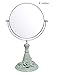 Produktbild Golden_flower an Der Wand Befestigte Kosmetikspiegel Creative Lovely Wedding Room Rose 2-Seitiges Make Up High Definition Desktop Kann auf Dem Badmöbel Installiert, 1, 14 * 36,5 cm
