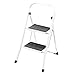 Produktbild FOLDABLE 2, 3 & 4 STEP LADDER NON SLIP TREAD STEPLADDER SAFETY ALUMINIUM KITCHEN (2 TREAD) by TOOL-GENIUS LTD