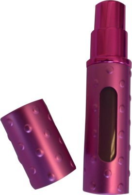 Original Travalo refillable atomiser perfume spray elegant poka dot design, Hot Pink, Gift idea