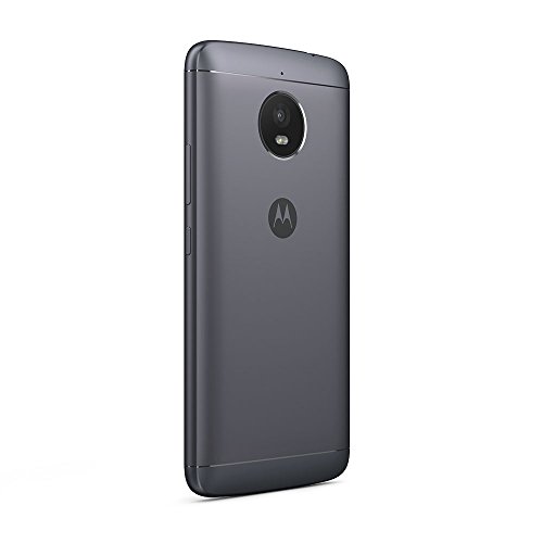 Motorola Moto E4 Plus Smartphone (13,97 cm (5,5 Zoll) HD Display, 3 GB RAM/16 GB Speicher, Dual-SIM, Android 7.1.1) Iron Grau