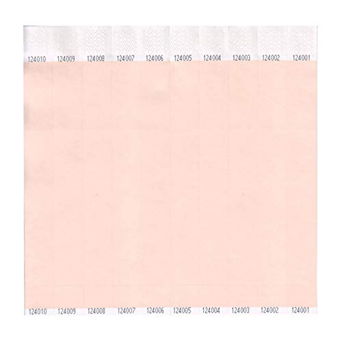 Imagen principal de ClubKing - Juego de pulseras (fibras de polietileno Tyvek, 1000 unidades), color naranja fluorescente