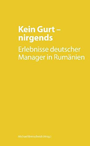 Kein Gurt - nirgends: Erlebnisse deutscher Manager in Rumänien