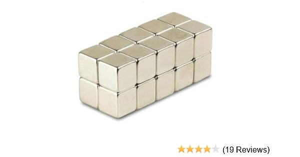 Amazon De Magnetastico 5 Stuck Neodym Magnete N52 Wurfel 12x12x12 Mm Sehr Starke Magnete