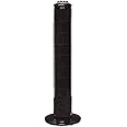 Igenix DF0030BL Oscillating Tower Fan, 30 Inch, 3 Speed Settings, 2 Hour Timer with Auto Shut Off, Black
