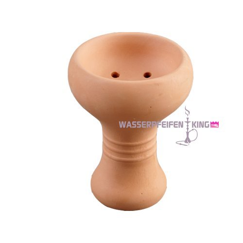 ShiSha Kaya Tonkopf - Mesh - Mehrloch - Naturbelassener Tabakkopf - Terracotta