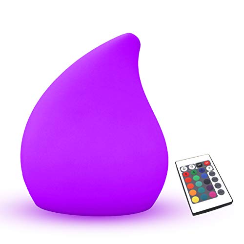 PK Green Lampada Tavolo Design senza Filo, LED Multicolore