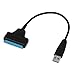 Produktbild FCGV Portable USB 3.0 to Sata 2,5 Zoll Festplatte HDD Ssd Adapter 22Pin Converter-Schwarz