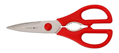 Wüsthof TR9354R Set Schere + Allzweckmesser, Rot - 2