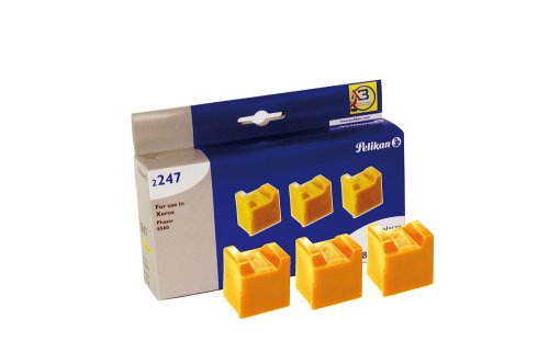 Preisvergleich Produktbild Pelikan Feste Tinte 2247y ersetzt Xerox 108R00725, Gelb, 3000 Seiten