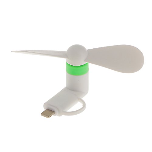 Generic Tragbare Mini-Notebook-Laptop-Mobiltelefon Super Stumme PC USB-Lüfter – Weiß - 2