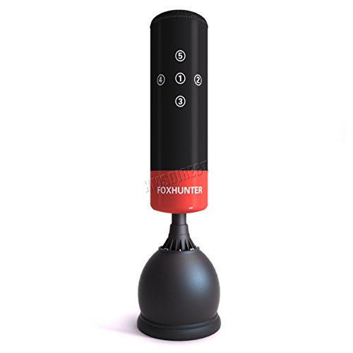 FoxHunter5FTFitnessHeavyDutyFreeStandingBoxingPunchKickBag