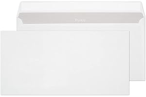 Blake Everyday | sobres DL (11 x 22cm) | 500 unidades | 90 g/m² | certifcado PEFC y sostenible | sobres blancos con tira autoadhesiva | para papelería y manualidades | modelo 22772