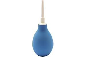 ANCIENTIMPEX Rectal Enema Syringe for Gentle Cleansing | Enema Bulb Syringe Blue