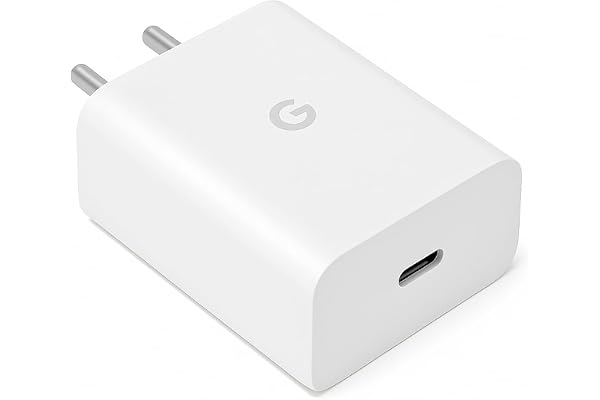 Google 30W Original C-Type Rapid Charger Power Fast Adapter for Google 10/10 Pro/9A/9 Pro XL/9 Pro/8 Pro/8/8a/7 Pro/7A/3A Pro -Tablet/Chromebook & Support 30 W Other USB C Devices Quick Charge, White