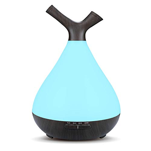 ZN&Z Aroma Essential Oil Diffuser Humidifier Air Purification Purifier Night Branch Aromatherapy Machine Silent Gradient Breathing Light Mode Humidifier for Office Baby Bedroom Home Spa Yoga