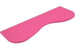 MODULARREDO | CUPIDO Mensola da Muro, Mensola Cameretta, Mensola da Parete, Mensole Cameretta Bambino, 76x26x1,8 cm, Fuxia, Kit Tasselli Incluso - Made in Italy