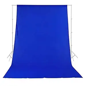 Ginni Backdrop Photo Light Studio Photography Background Accurate for Studio - Camera Accessory (9 x 16, Blue)