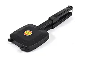 Black Diamond Non-Stick Aluminum Gas Toaster Grill for Snack and Sandwiches, W 3(Black)