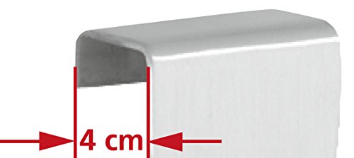 Wenko 22076100 Organizer Adria zum Hängen Badkorb, 3 Etagen, Polypropylen, schwarz, 15,5 x 25 x 72 cm - 8