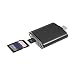 Produktbild Big-Mountain Für Samsung Galaxy S9 Kartenleser 3 in1 USB 3.1 Typ C USB-C TF Micro SD OTG (Schwarz)