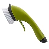 ❤PP cepillo cerda que puede eliminar efectivamente las suciedades y es adecuado para el fregadero de agua u otra esquina muerta de la cocina.