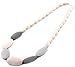 Koo-di Baby Choos Pebbles Necklace (Light Khaki)